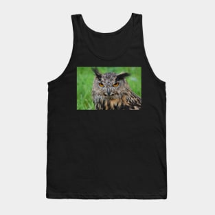 european eagle owl Tank Top